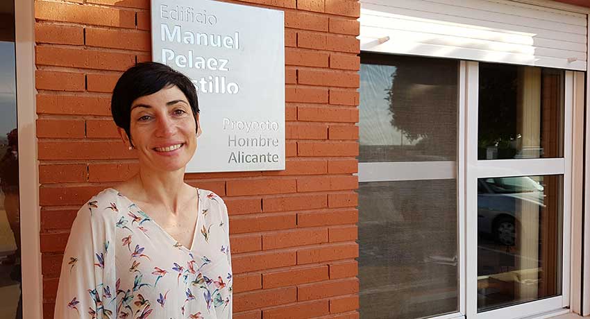 Ana Cañizares García, enfermera de Proyecto Hombre en Alicante