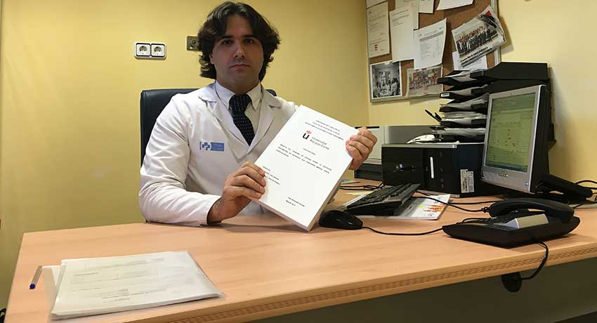 Iván Santaolalla, supervisor de Enfermería del Hospital de La Rioja